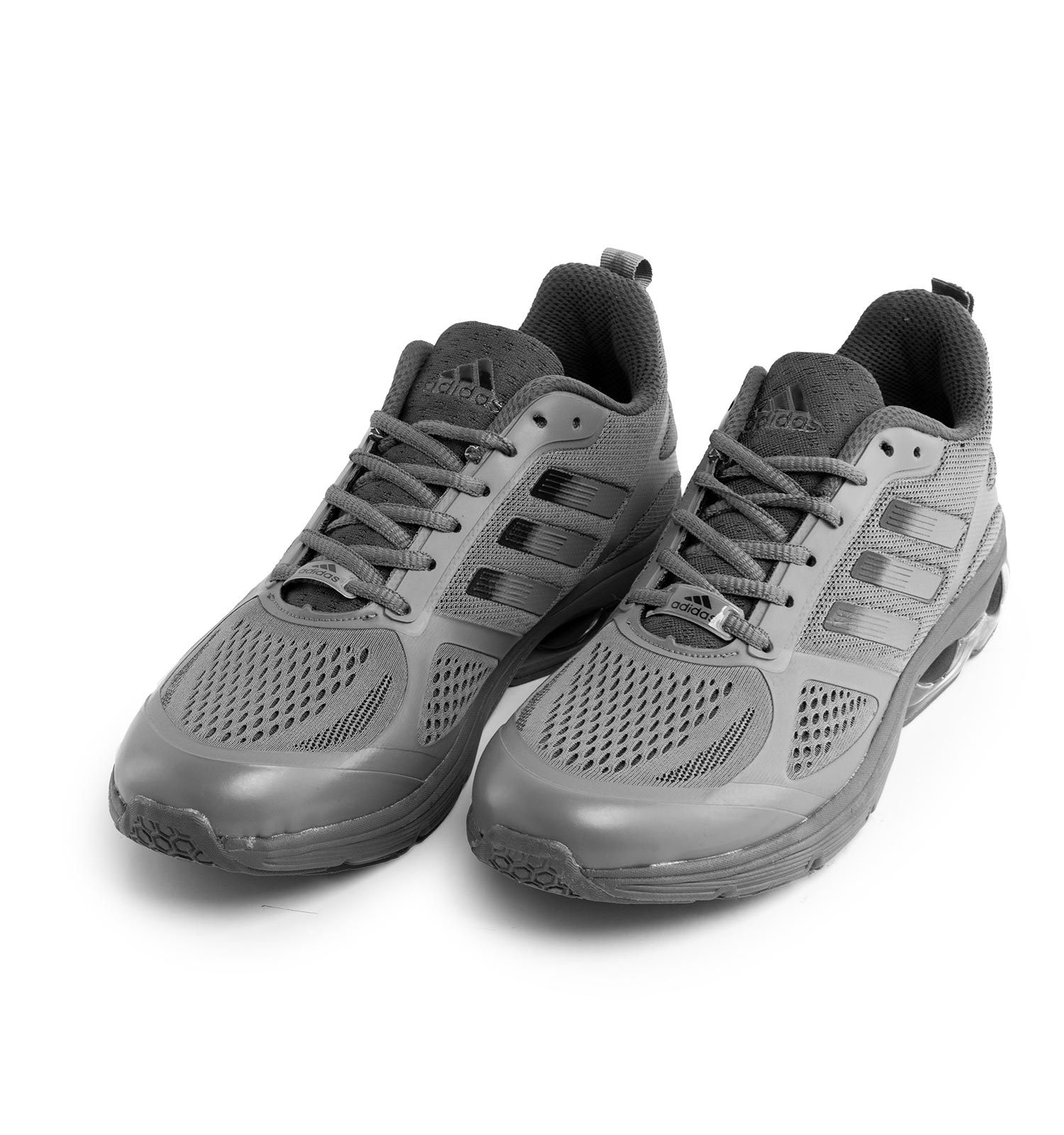 کفش اسپرت Adidas مردانه طوسی بندی مدل 43351