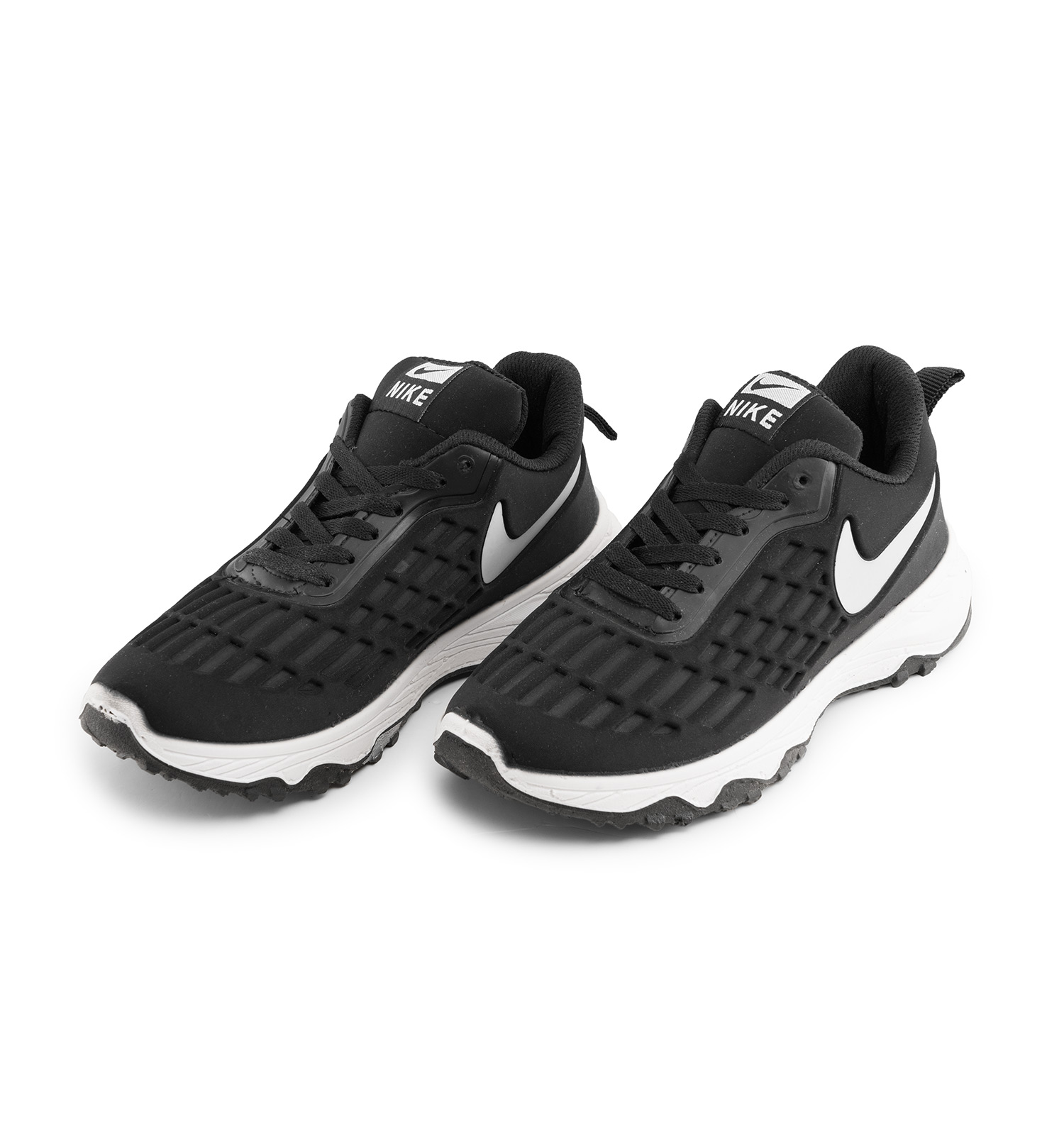 کفش اسپرت Nike زنانه مشکی بندی مدل 45558