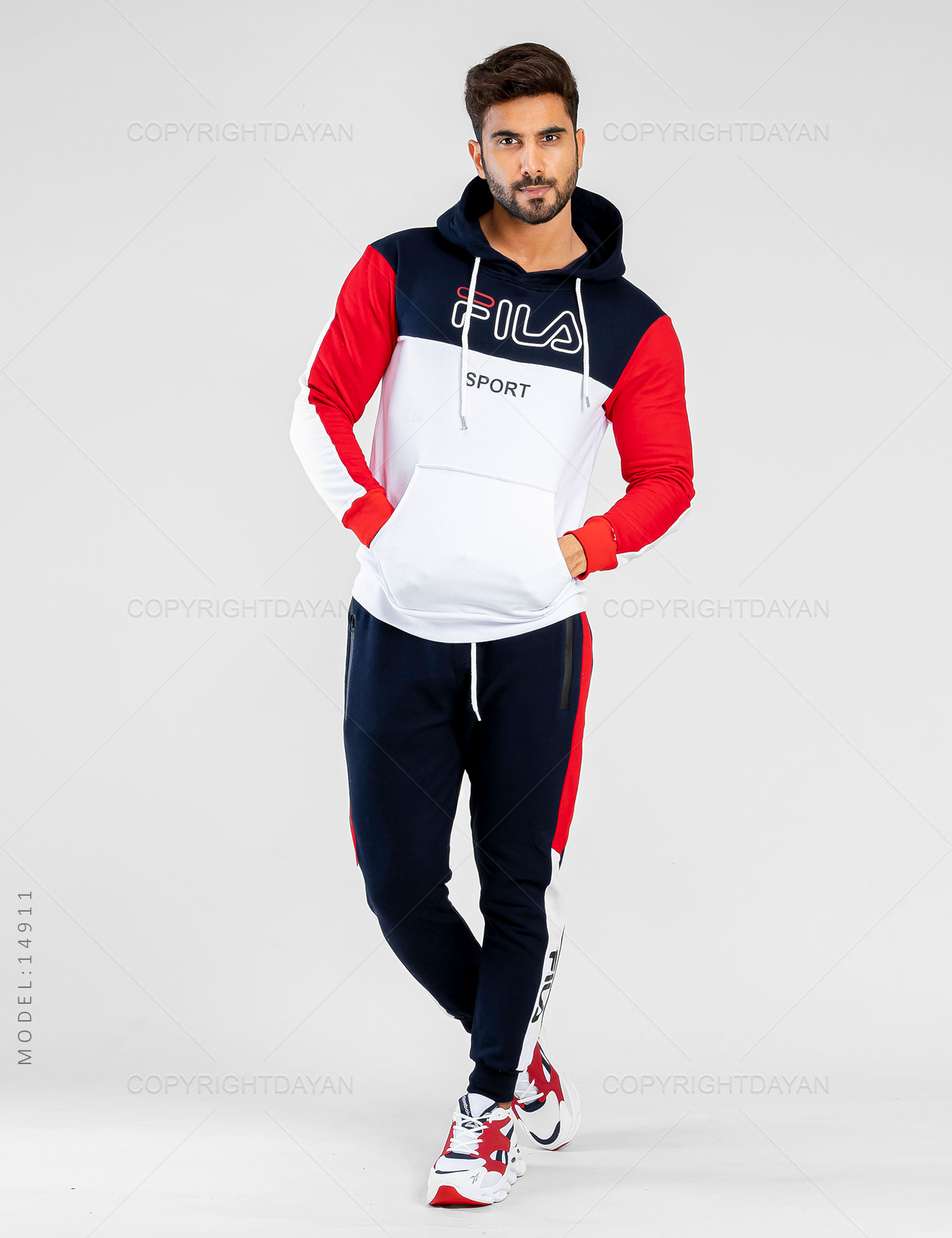 ست سویشرت شلوار مردانه FiLa مدل 14911