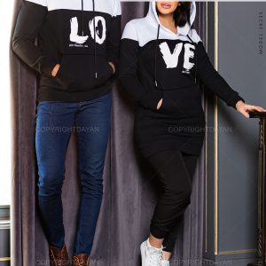 ست دونفره سویشرت Love مدل 16235