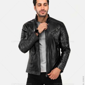 کاپشن چرمی مردانه Stark مدل 22822