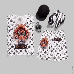 ست رکابی شلوارک مردانه Louis Vuitton مدل 25235