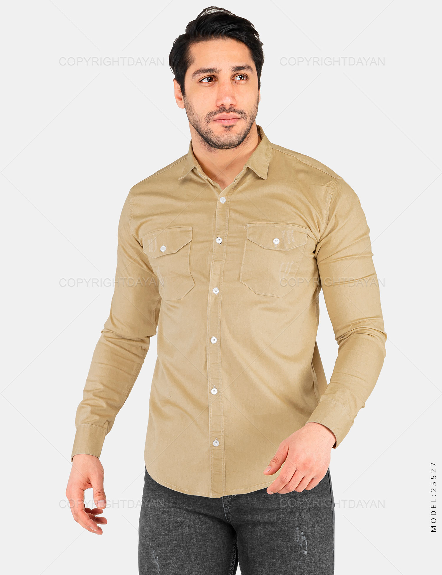 پیراهن مردانه Mason مدل 25527