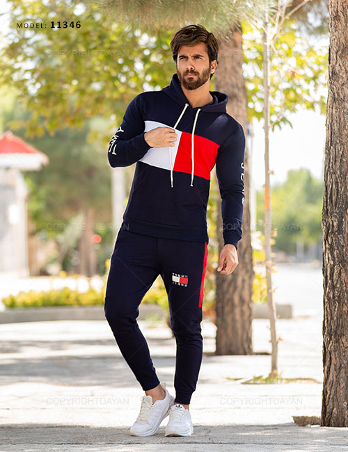 ست سویشرت شلوار مردانه Tommy مدل 11346