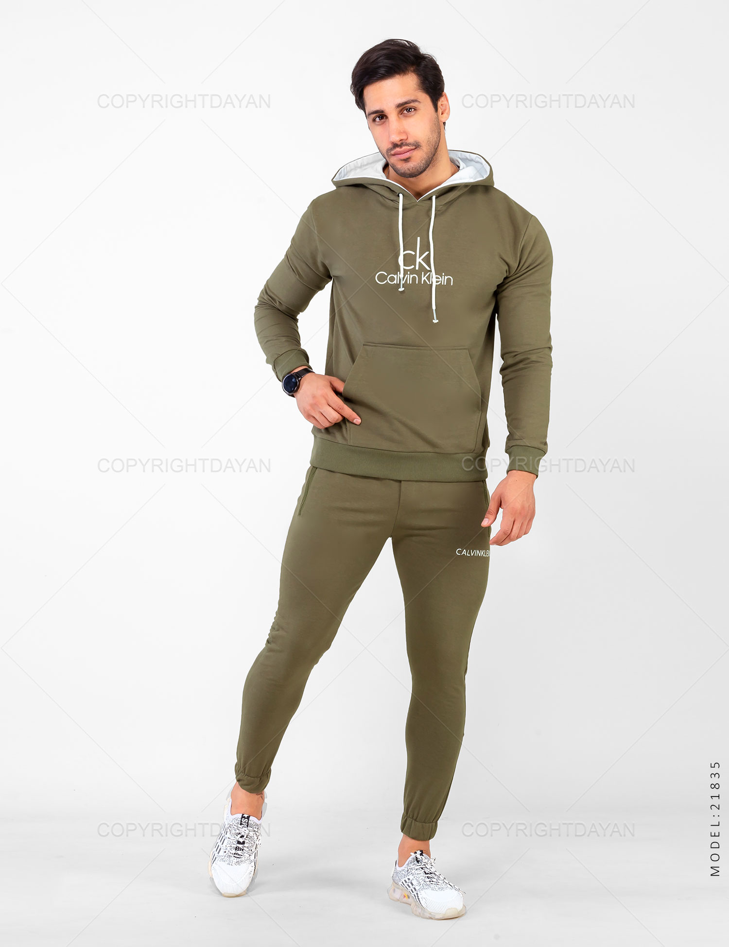 ست سویشرت شلوار مردانه Calvin Klein مدل 21835