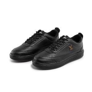 کفش روزمره مردانه Louis Vuitton چرم مصنوعی مشکی مدل 41548