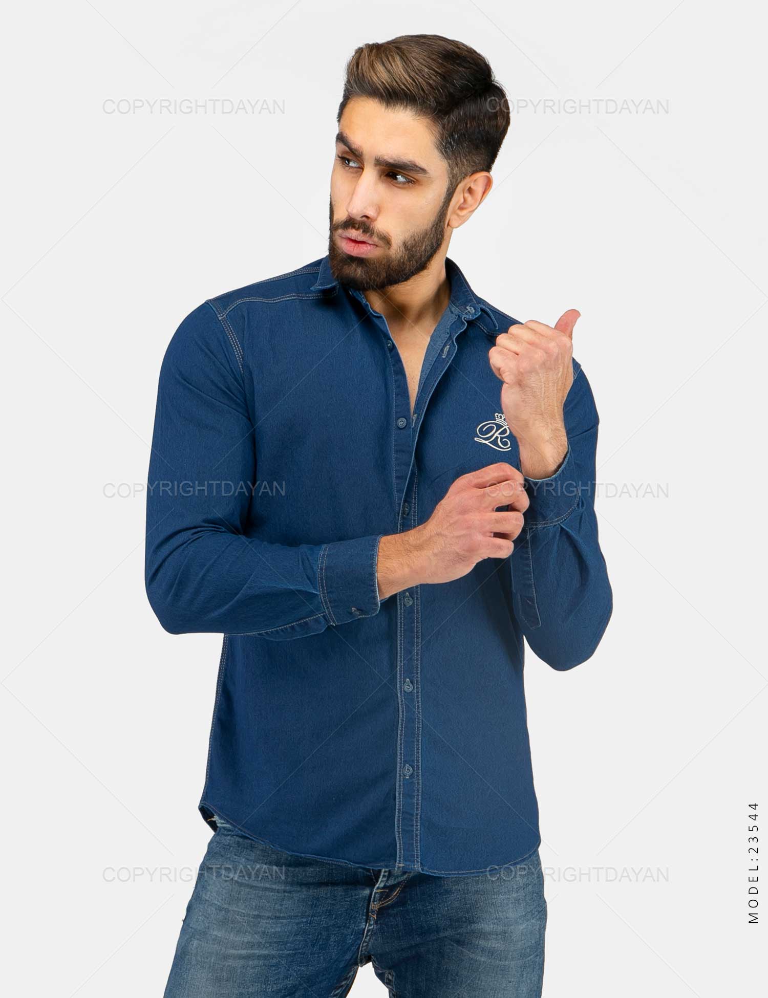 پیراهن مردانه Rayan مدل 23544