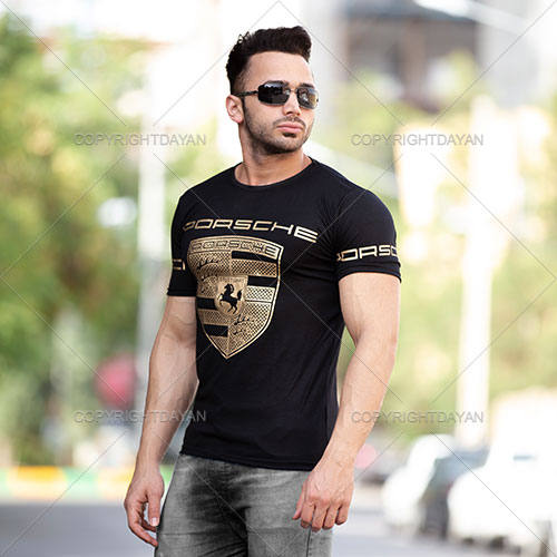 تیشرت مردانه Porsche مدل Gloster