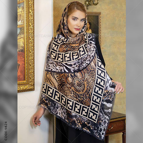 روسری بلند Fendi مدل L 9824