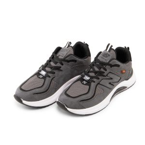 کفش اسپرت New Balance مردانه طوسی بندی مدل 44324