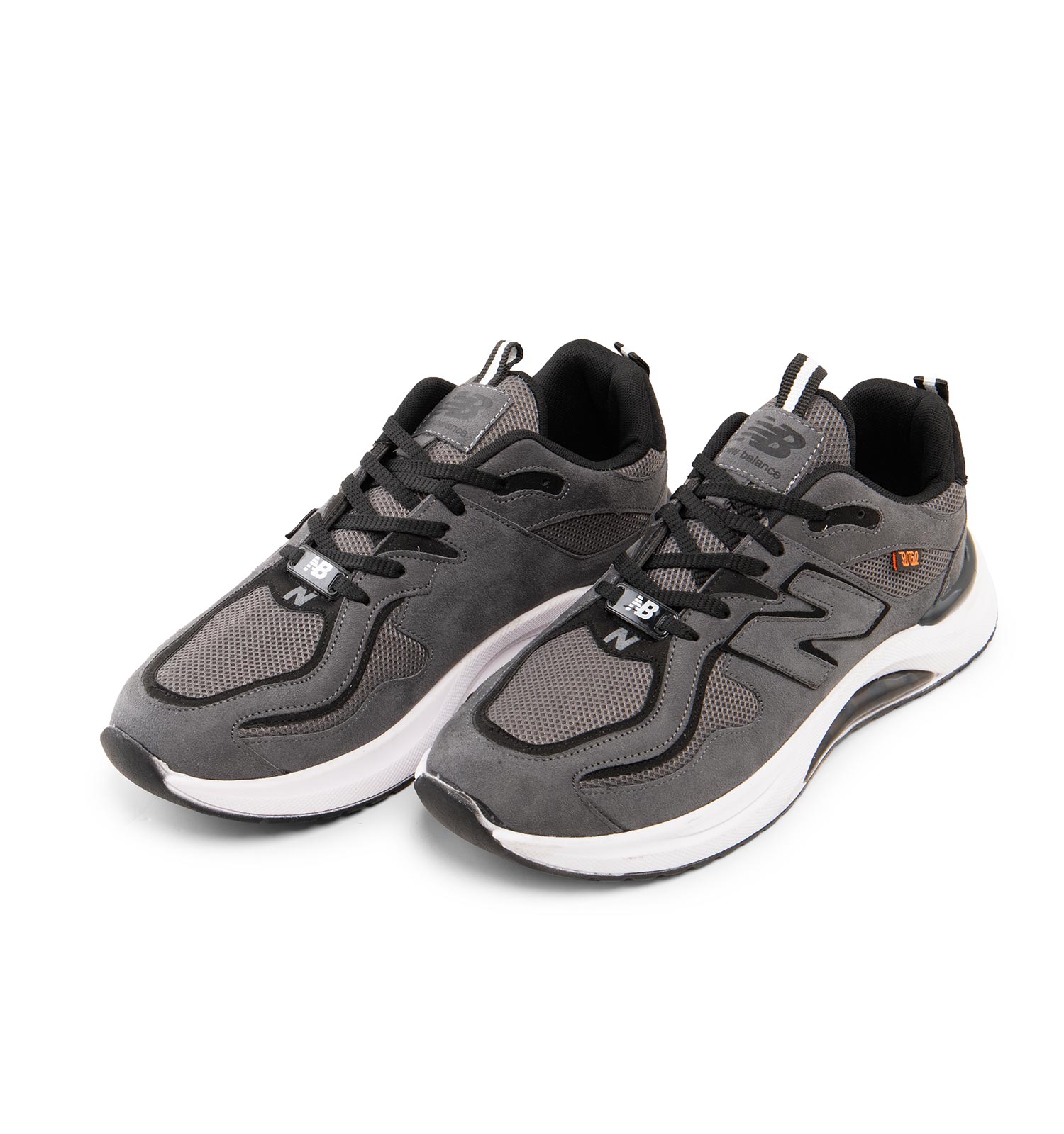 کفش اسپرت New Balance مردانه طوسی بندی مدل 44324