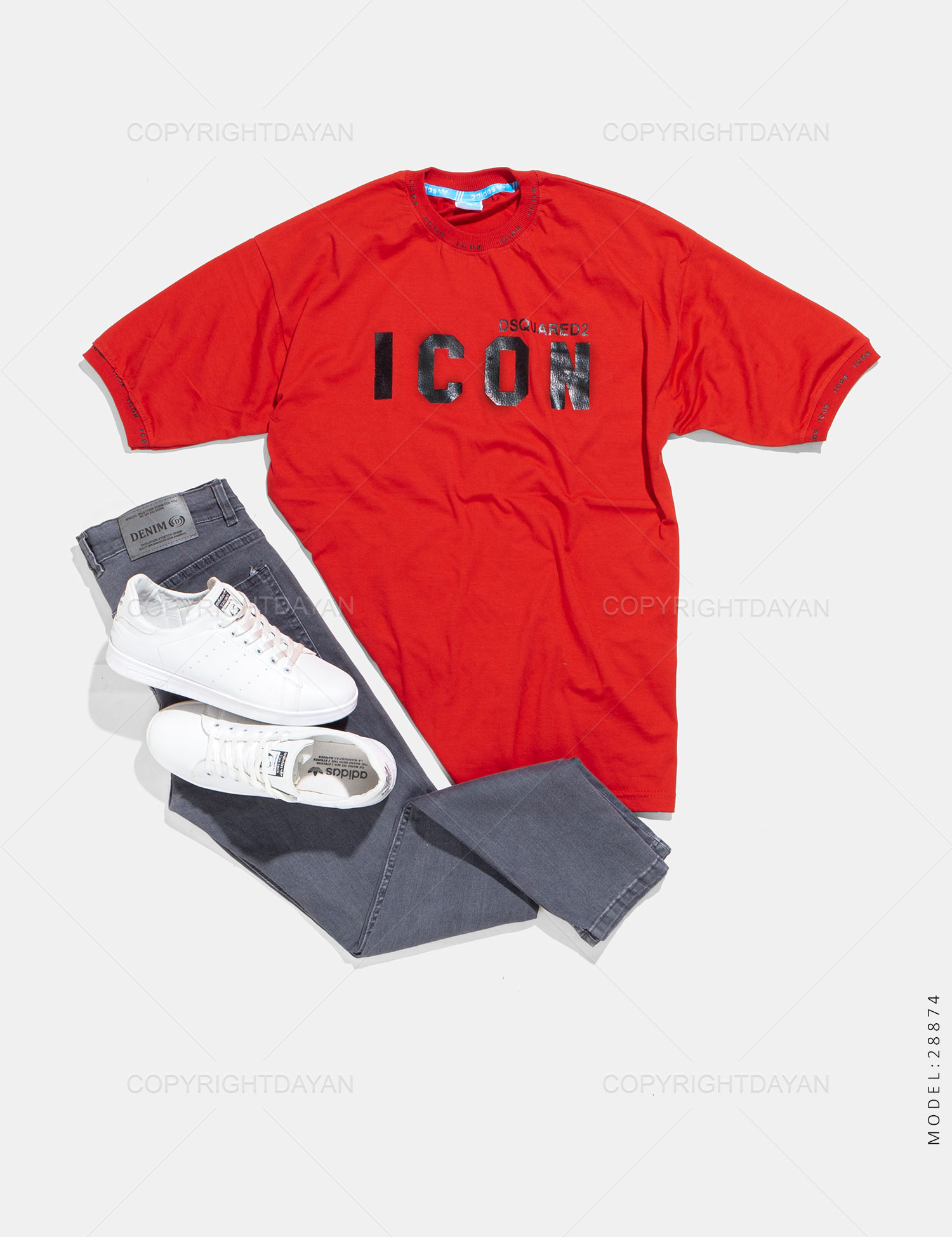 تیشرت مردانه Dsquared مدل 28874