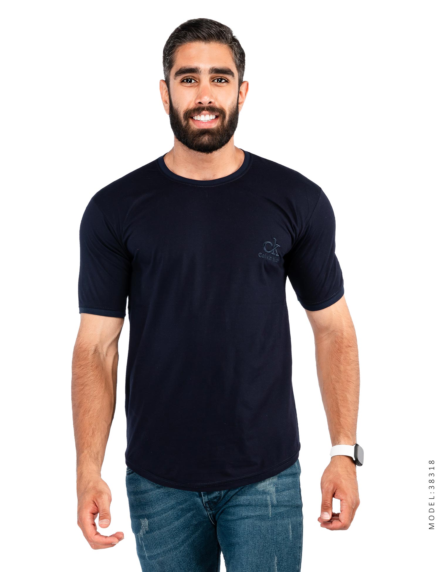 تیشرت مردانه یقه گرد Calvin Klein مدل 38318
