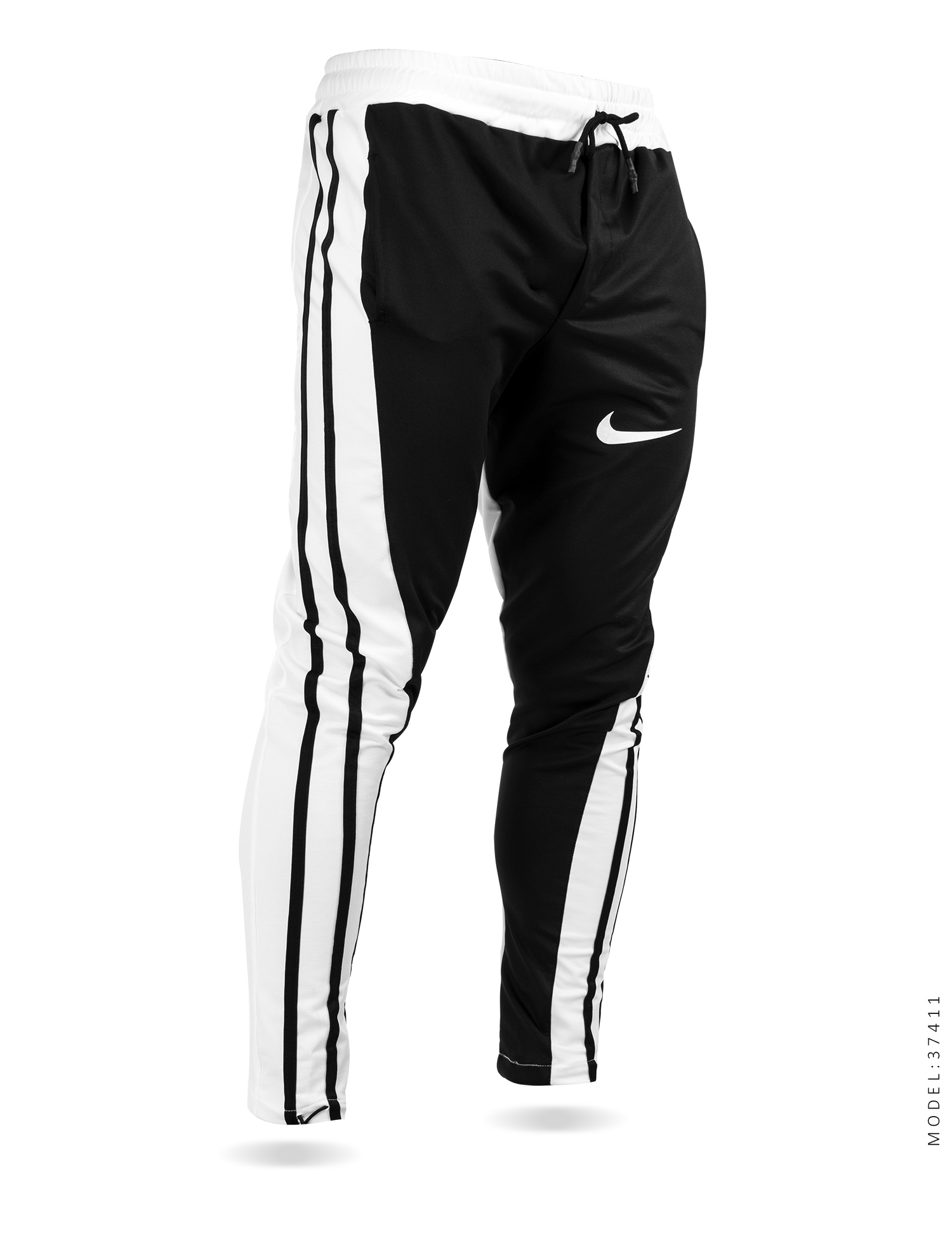 شلوار مردانه خط دار دو رنگ Nike مدل 37411