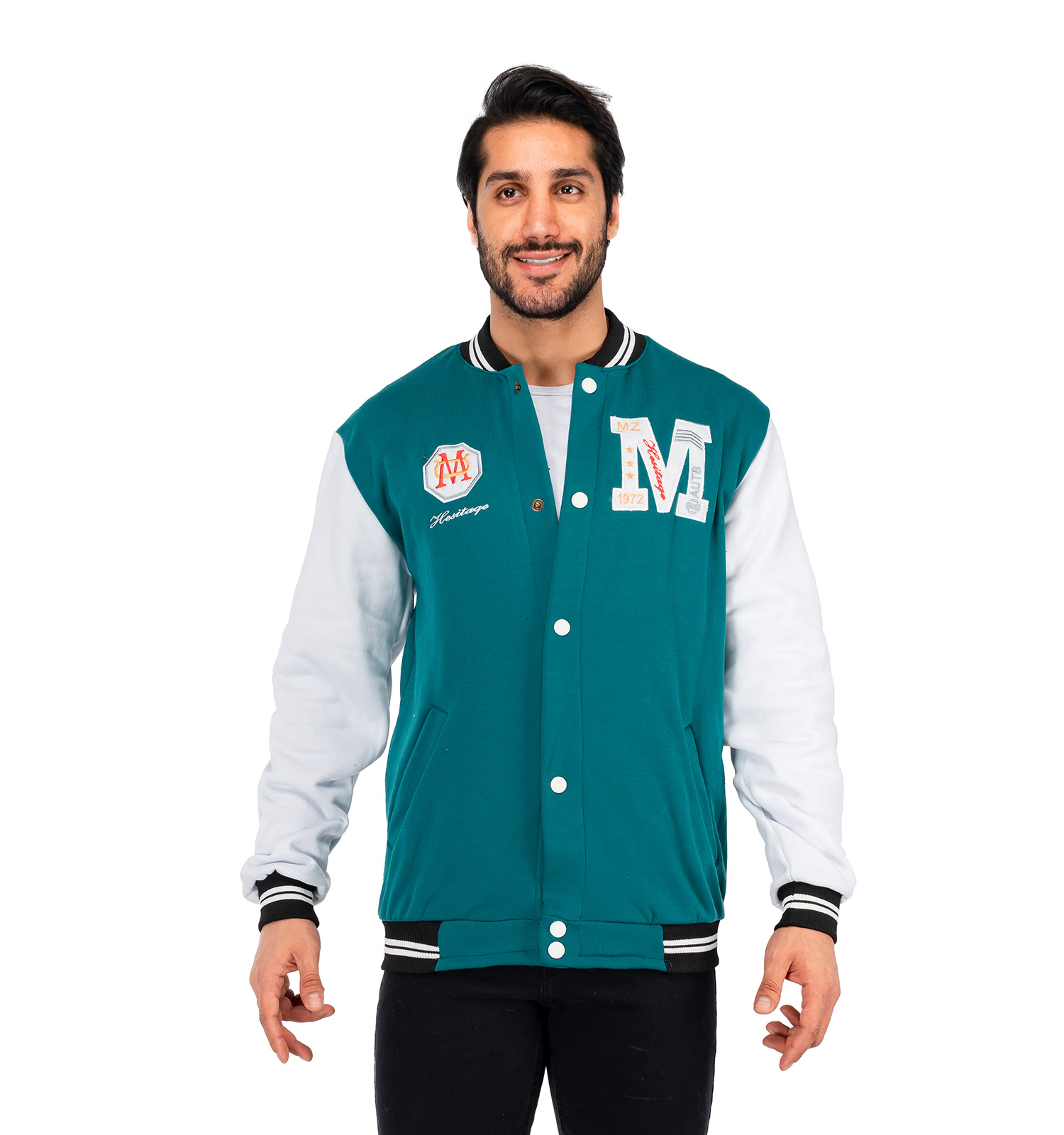 سویشرت بیسبالی مردانه Alvin یقه گرد مدل 41253