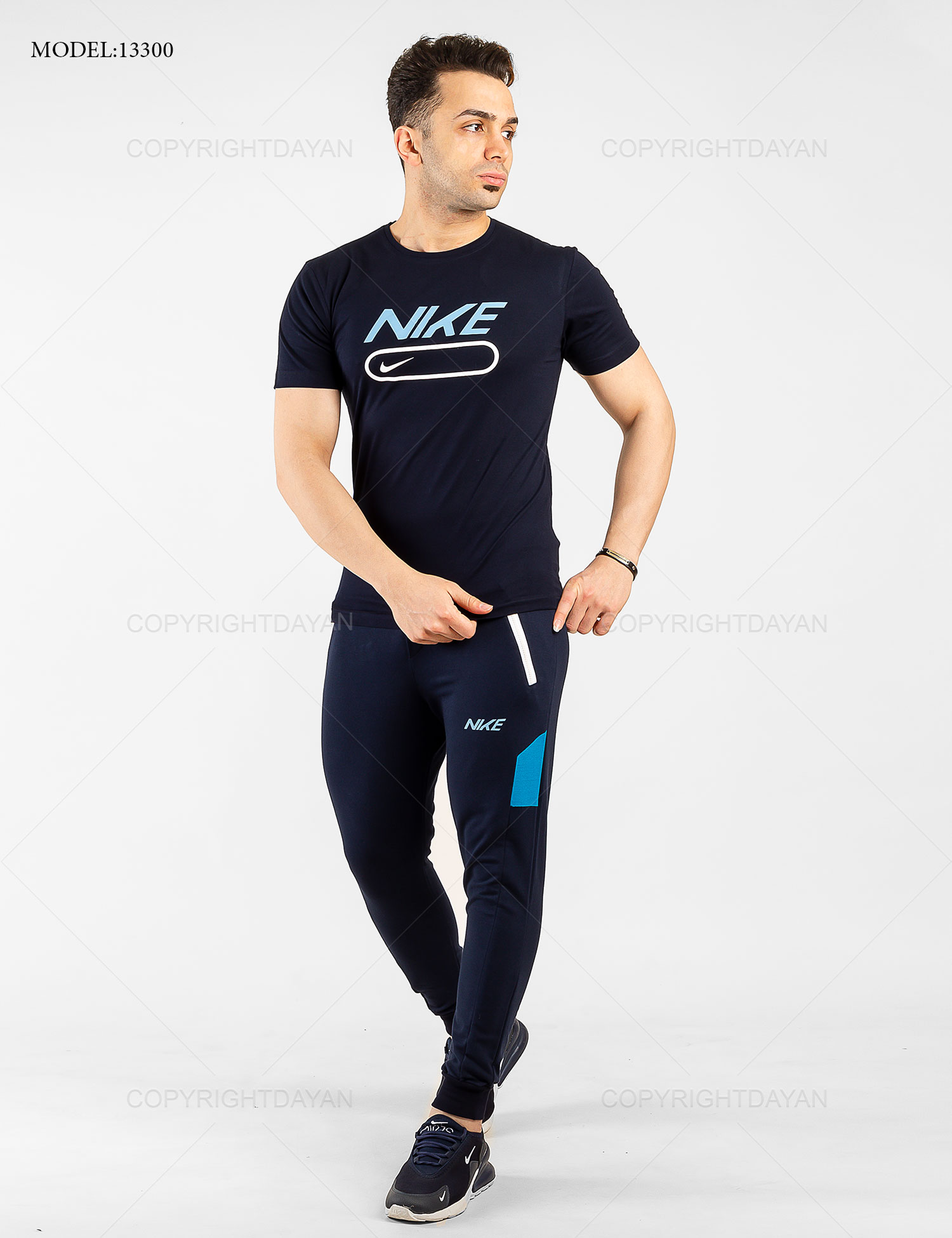 ست تیشرت شلوار مردانه Nike مدل 13300