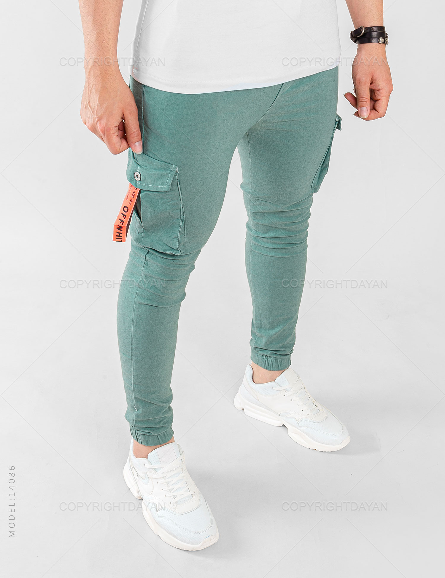 شلوار اسلش مردانه Off – White مدل 14086