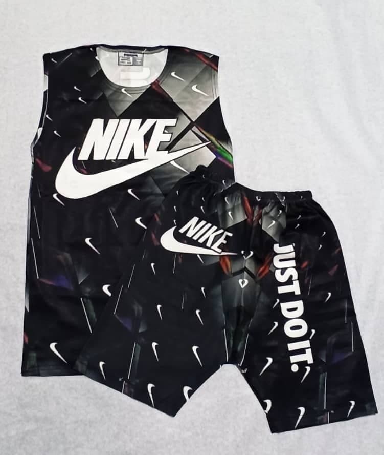 ست رکابی شلوارک مردانه Nike مدل 26528