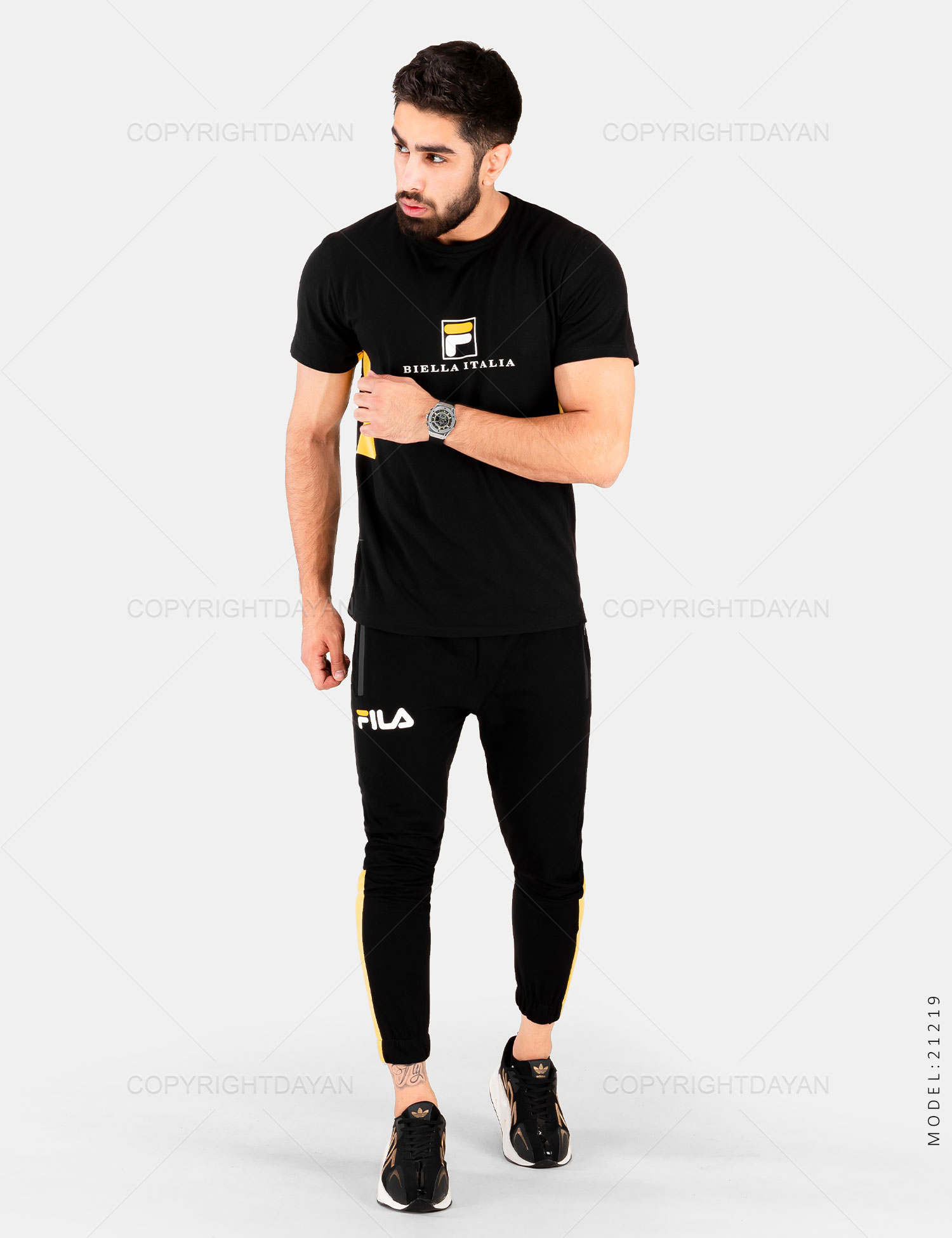 ست تیشرت شلوار مردانه Fila مدل 21219