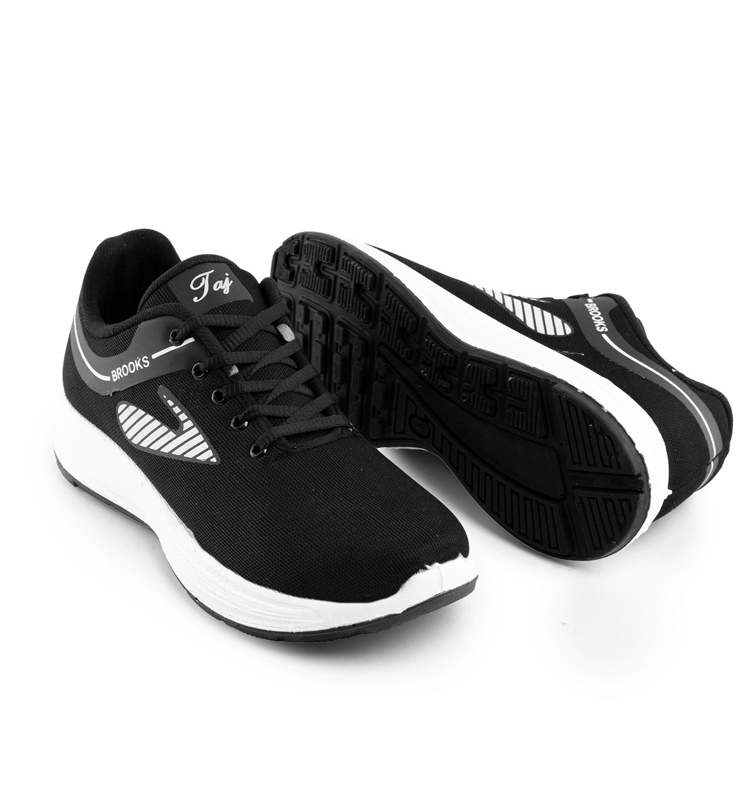 کفش اسپرت Brooks مردانه مشکی بندی مدل 43097