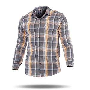 پیراهن چهارخانه مردانه Polo مدل 35258