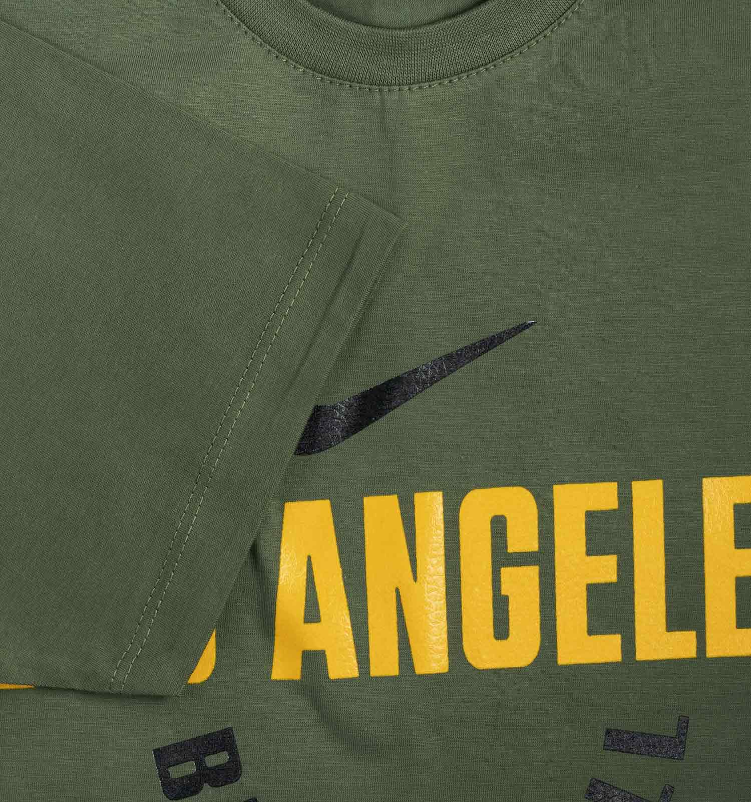 تیشرت Nike یقه گرد مردانه پنبه طرحدار مدل 45206