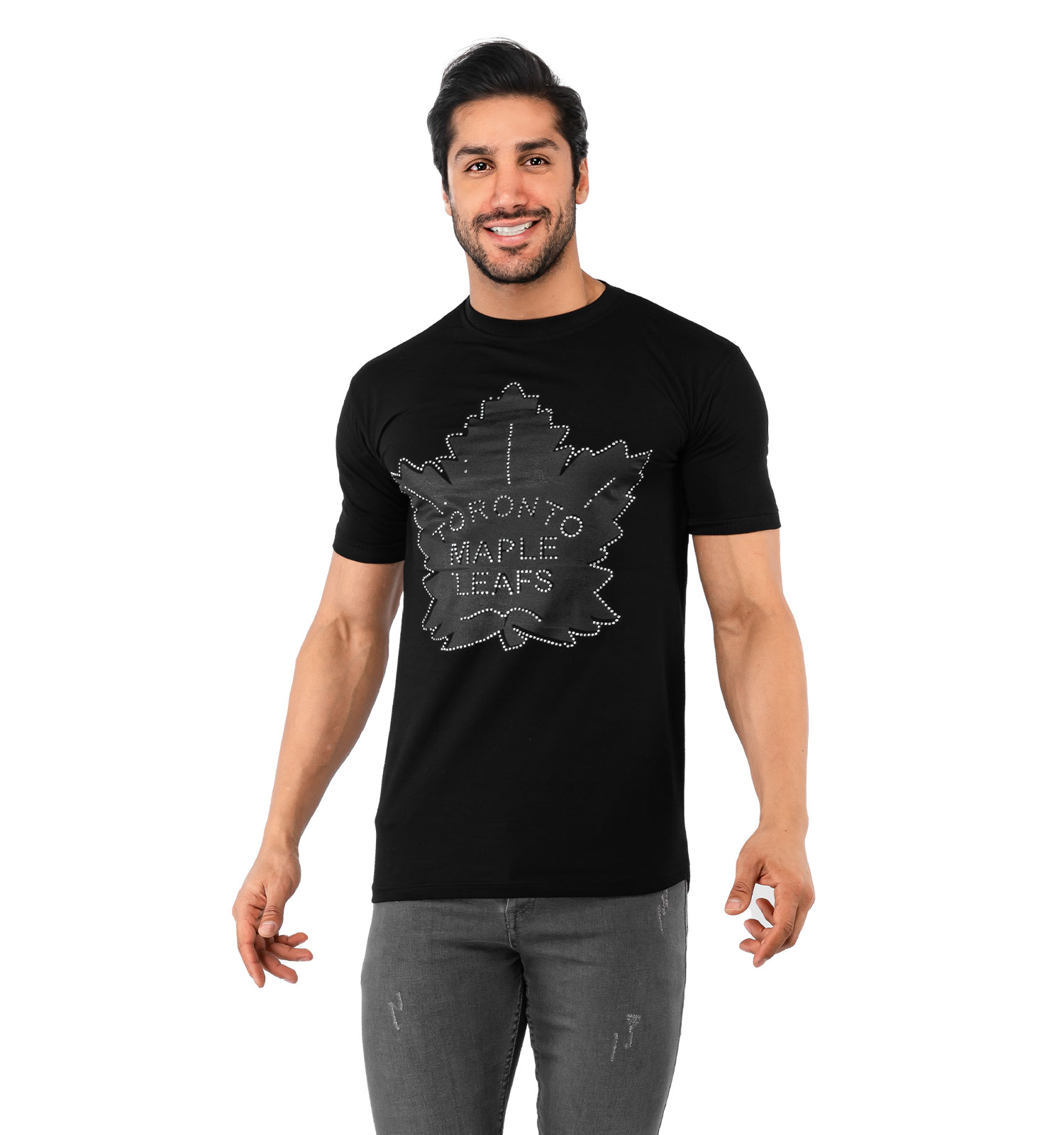 تیشرت مردانه نگین دار Dsquared مدل 37011