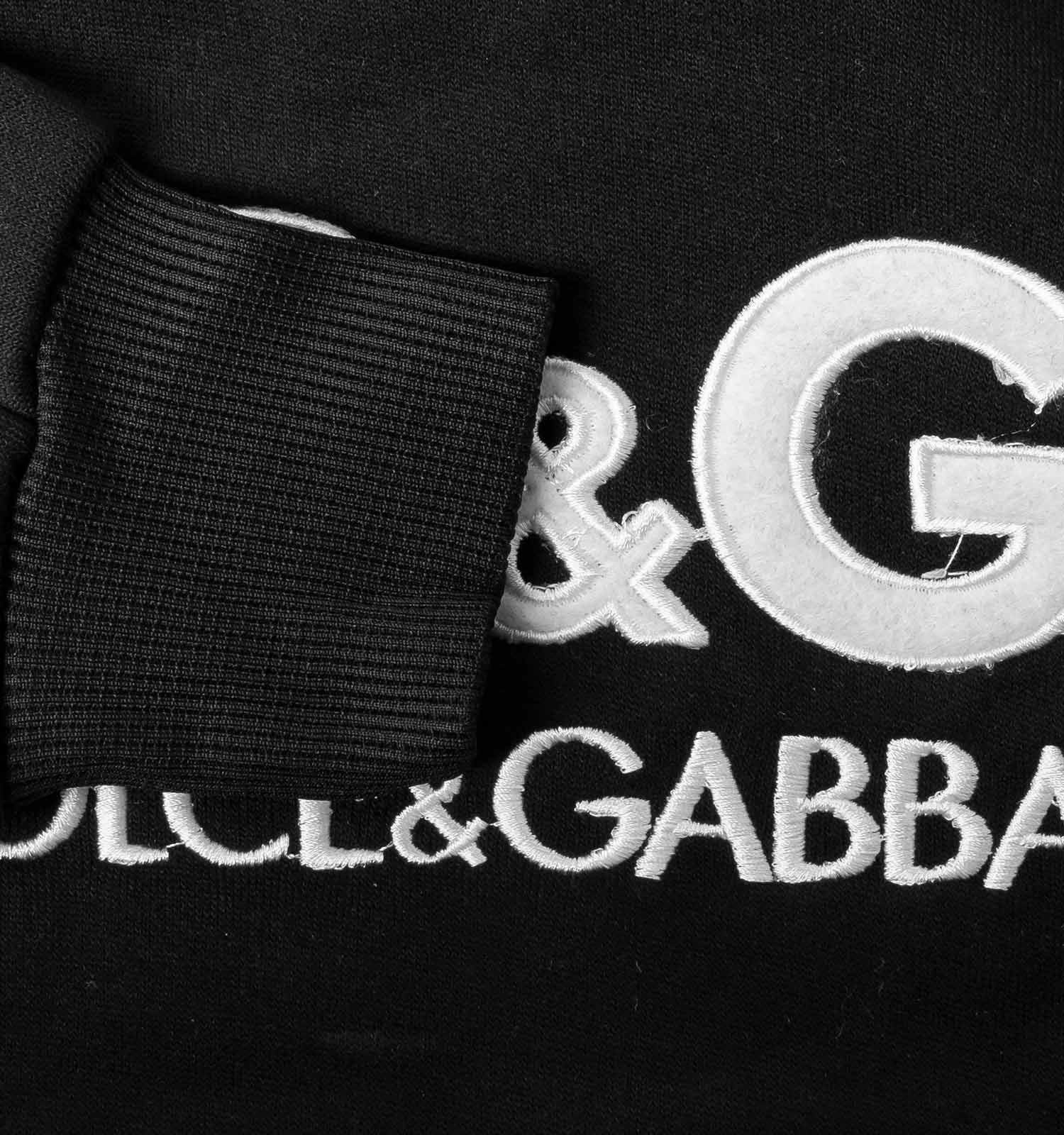 هودی مردانه کلاهدار مشکی D & G مدل 41803