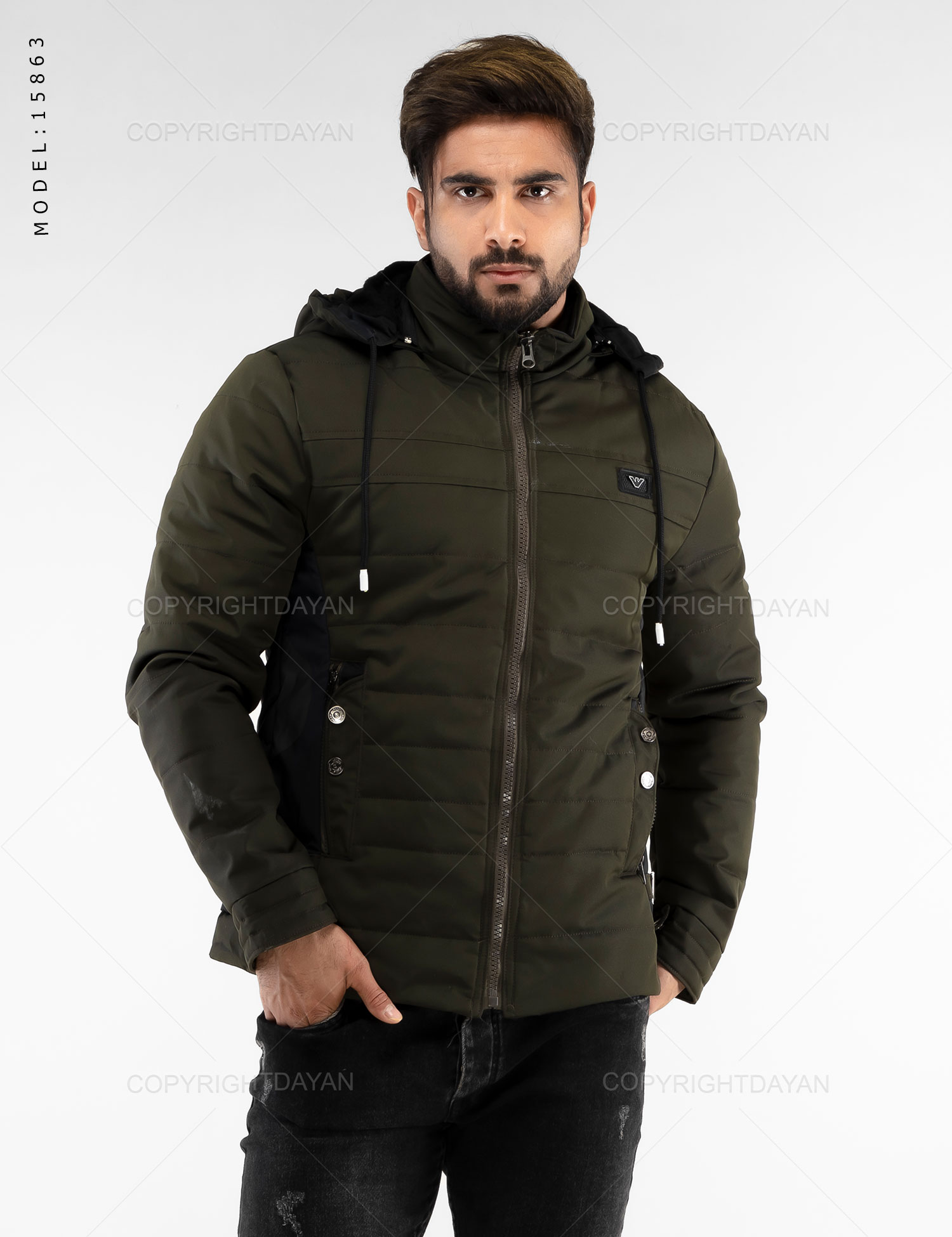 کاپشن مردانه Giorgio Armani مدل 15863