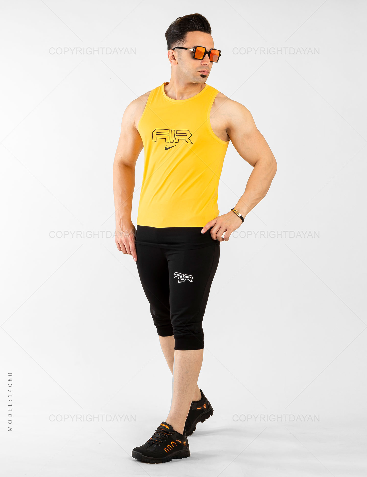 ست رکابی شلوارک مردانه Nike مدل 14080