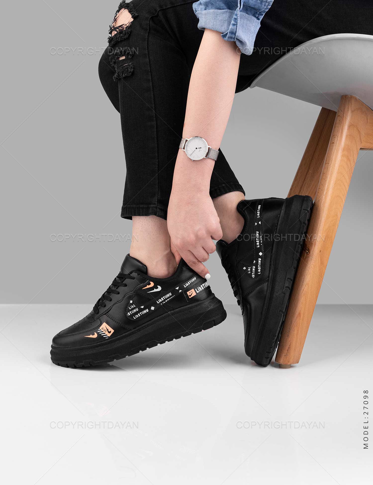 کفش کتانی زنانه Nike مدل 27098