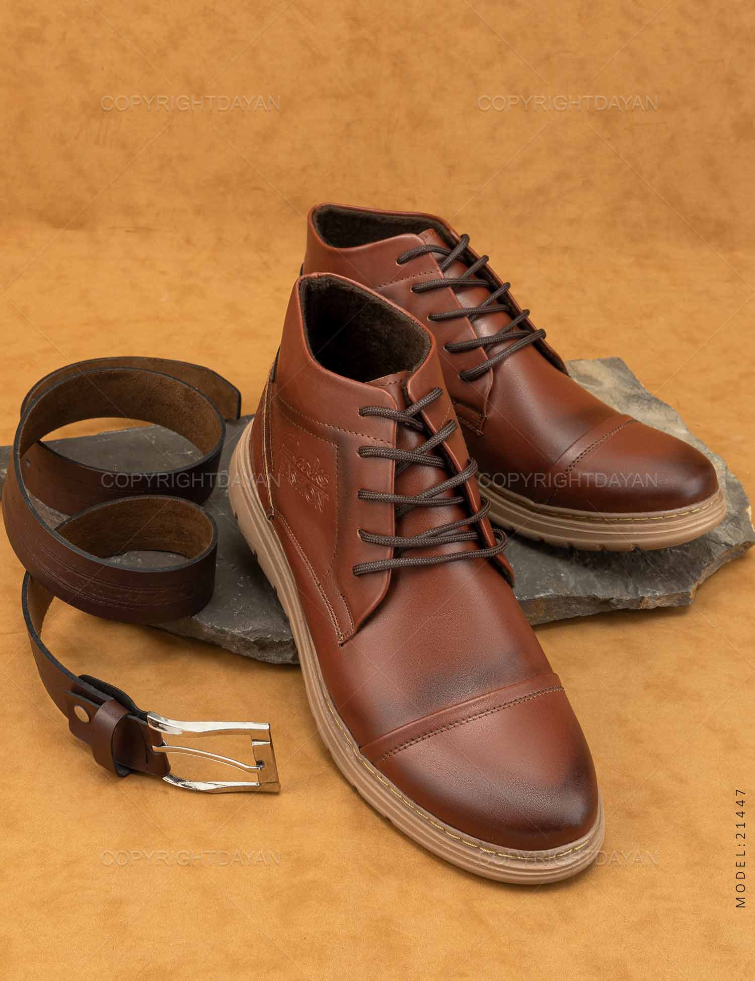 نیم بوت مردانه Clarks مدل 21447