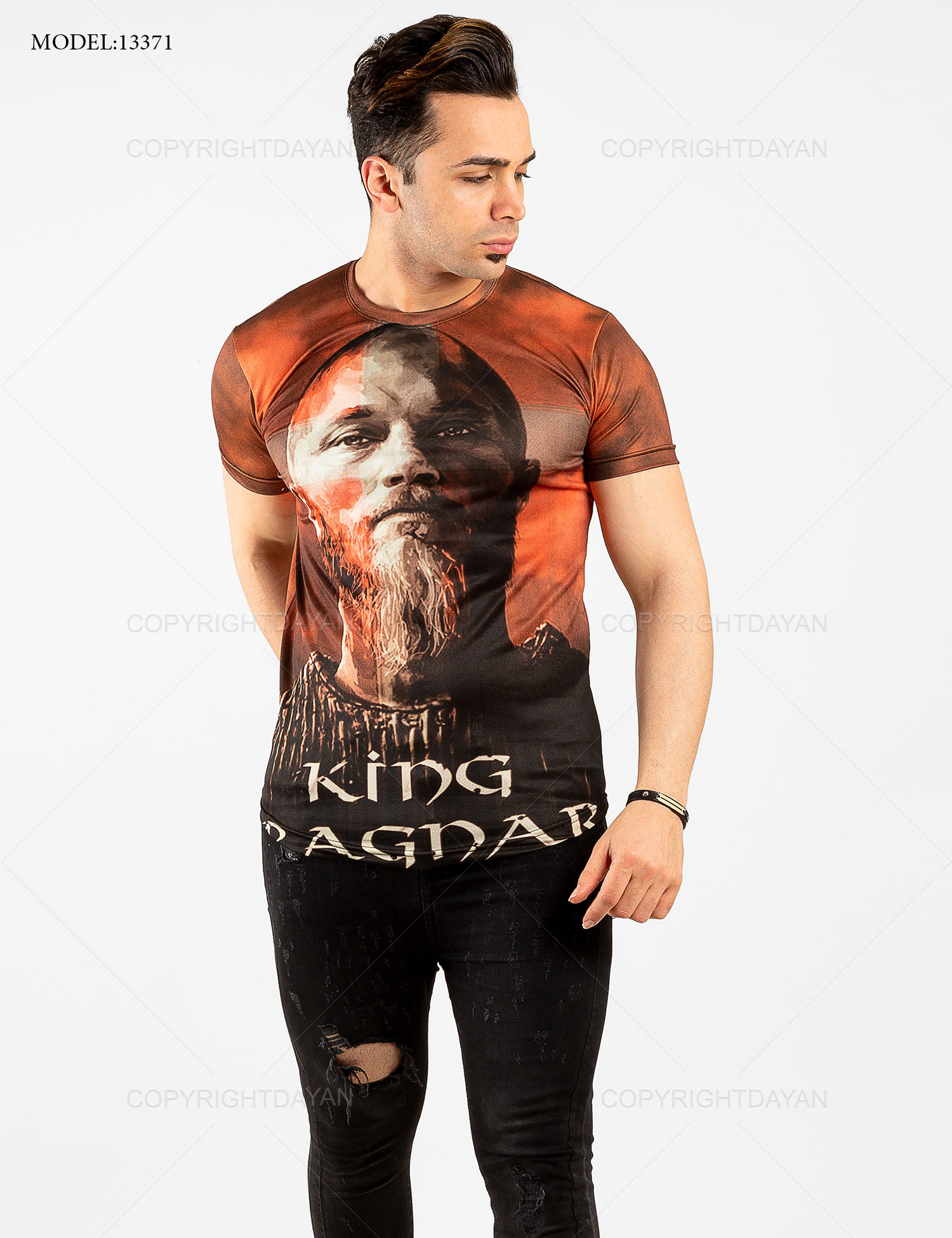 تیشرت مردانه King مدل 13371