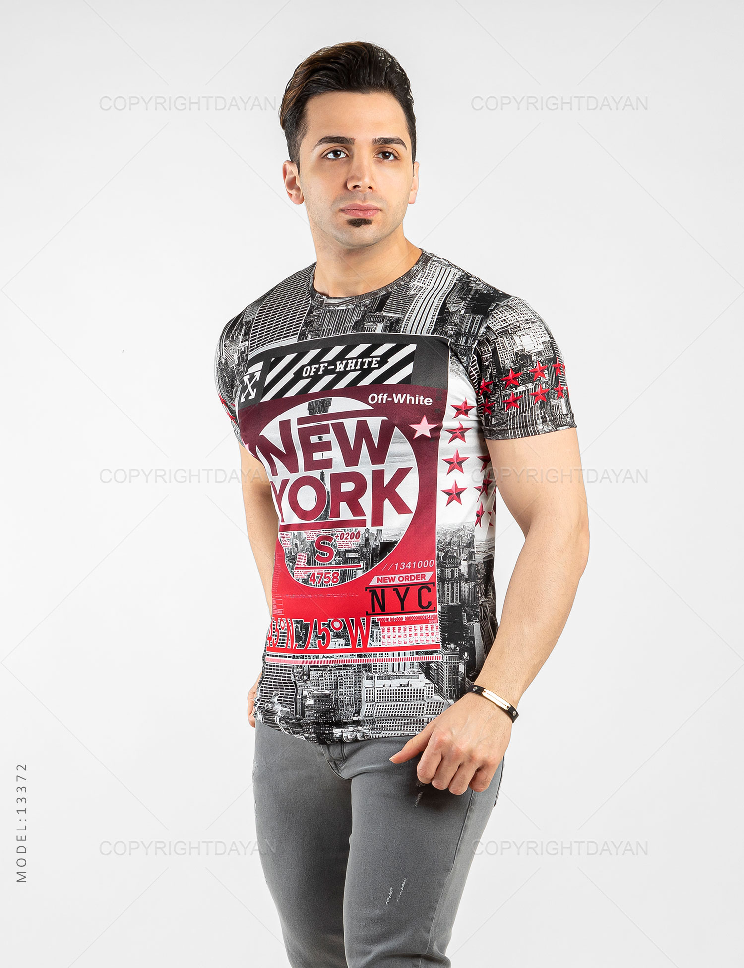 تیشرت مردانه New York مدل 13372