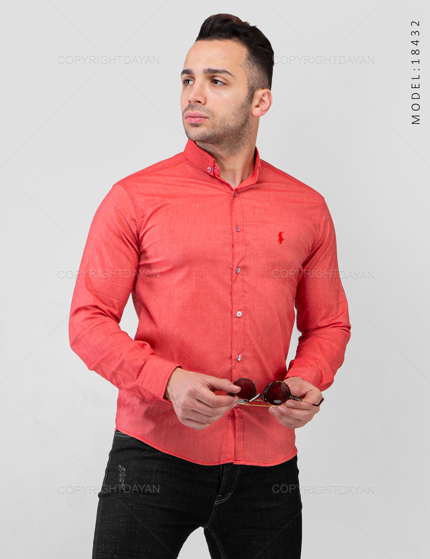 پیراهن مردانه Polo مدل 18432