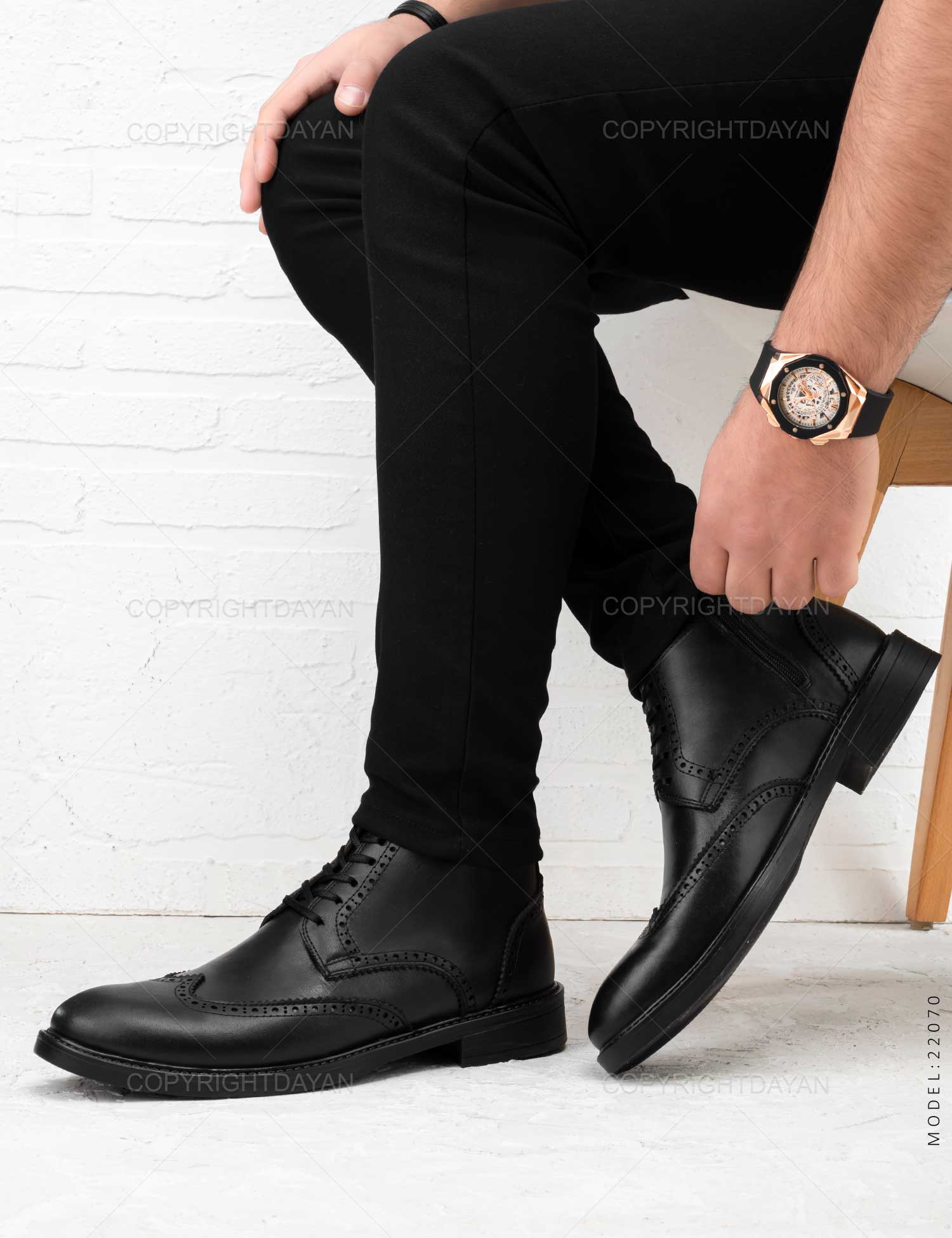 نیم بوت مردانه Zima مدل 22070
