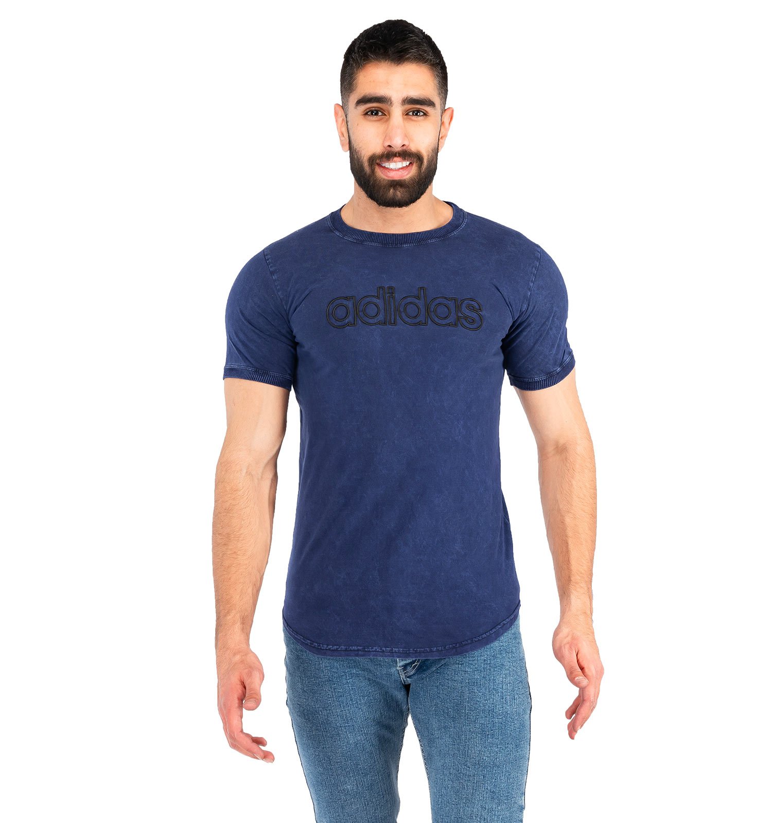 تیشرت Adidas یقه گرد مردانه مدل 42997