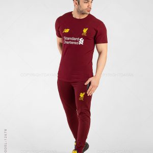 ست تیشرت شلوار مردانه Liverpool مدل 12678