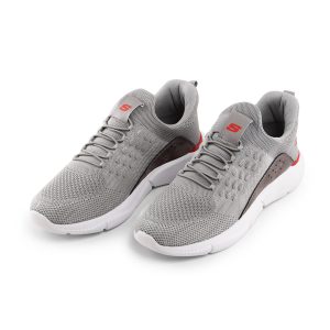 کفش اسپرت Skechers مردانه طوسی بندی مدل 42555