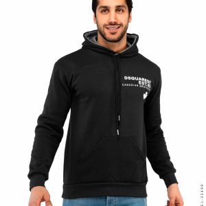 هودی مردانه مشکی Dsquared مدل 33499