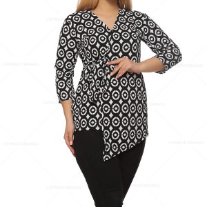 بلوز هندسی مدل 1005