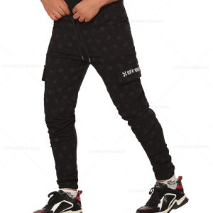 شلوار اسلش طرح چاپی adidas مدل 1017