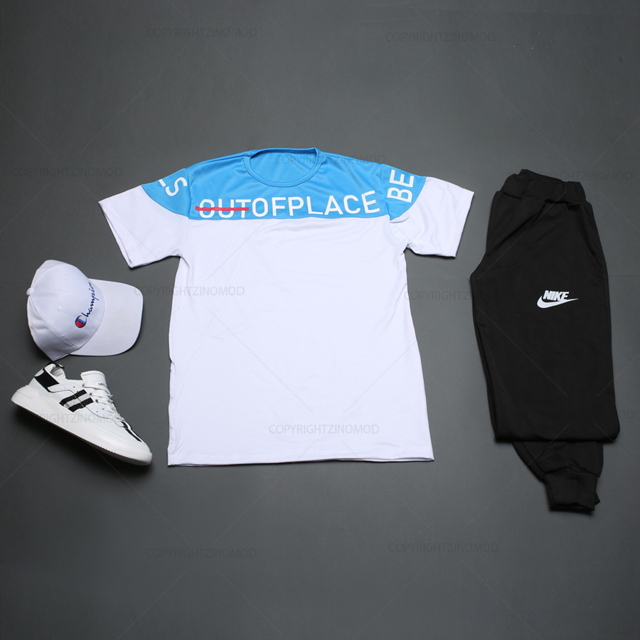 تیشرت شلوار مردانه OUT OF PLACE مدل 1102