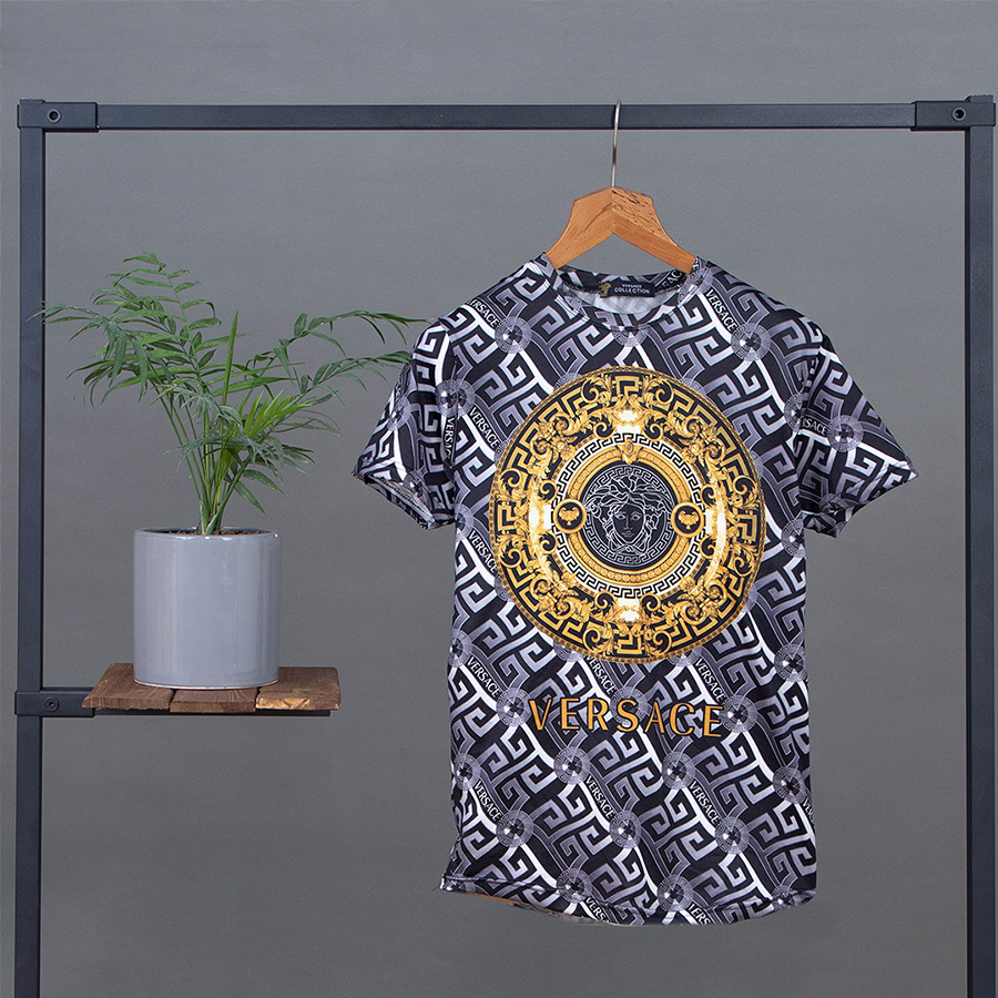 تیشرت مردانه طرح Versace مدل 1311
