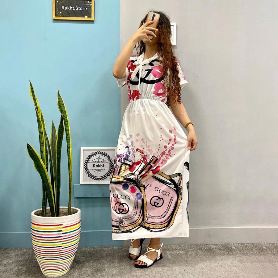 پیراهن ساحلی Gucci مدل 1393