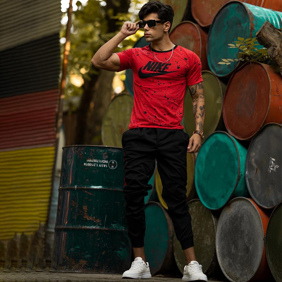 تیشرت شلوار مردانه Nike_red مدل 2011
