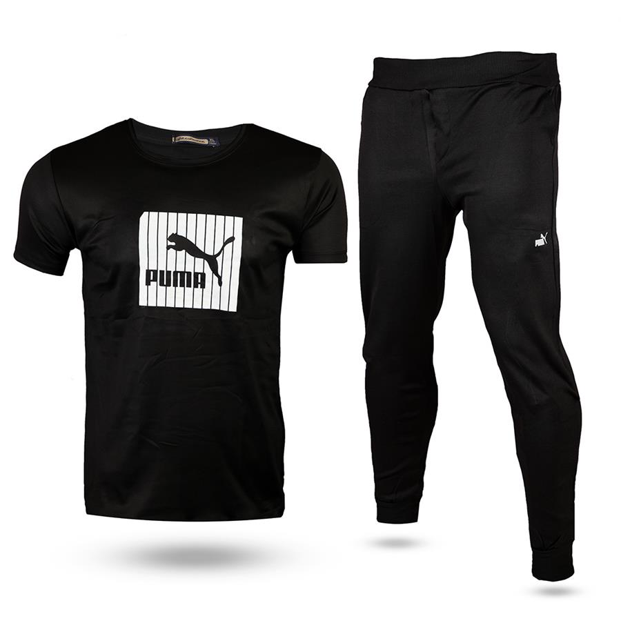 تیشرت شلوار مردانه Puma_black مدل 2048