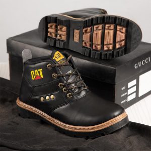 نیم بوت مردانه Catblack_boot مدل 2076