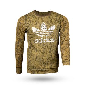 پلیور مردانه طرحدارAdidas_green مدل 2105