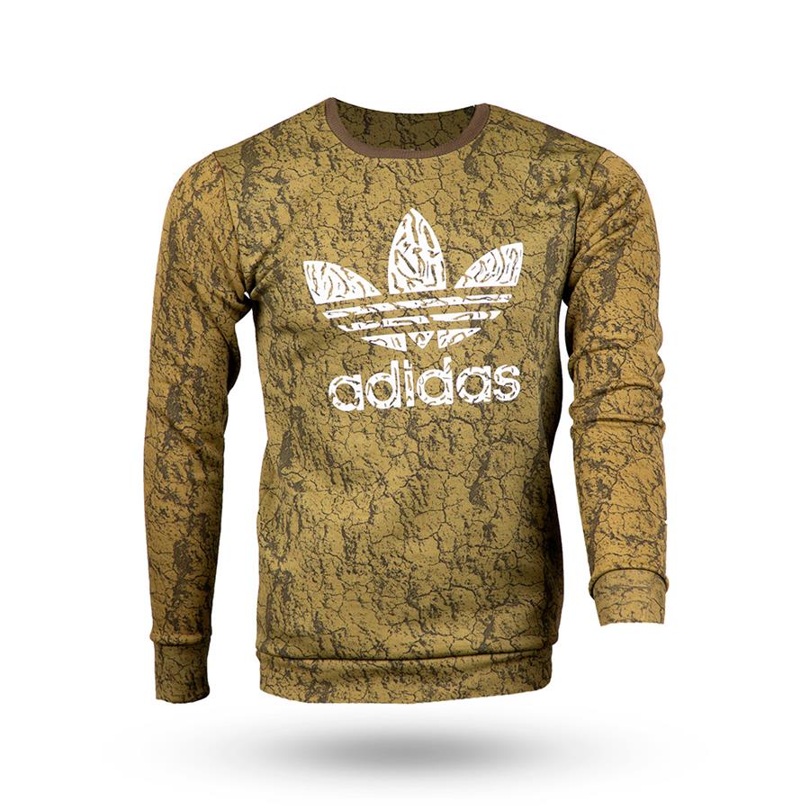 پلیور مردانه طرحدارAdidas_green مدل 2105